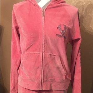 true religion sweat suit womens pink